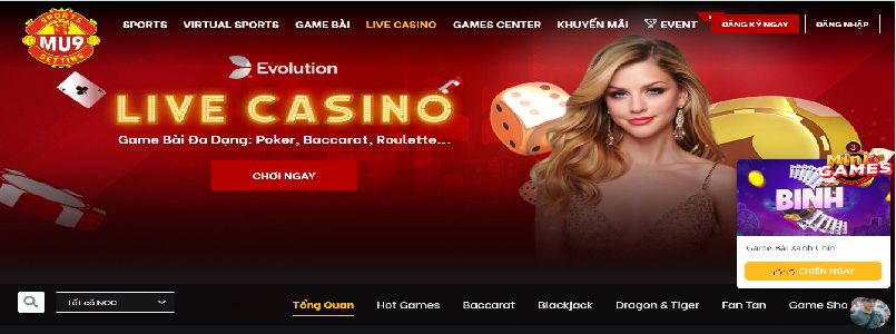 MU9 với casino là chìa khóa thành công