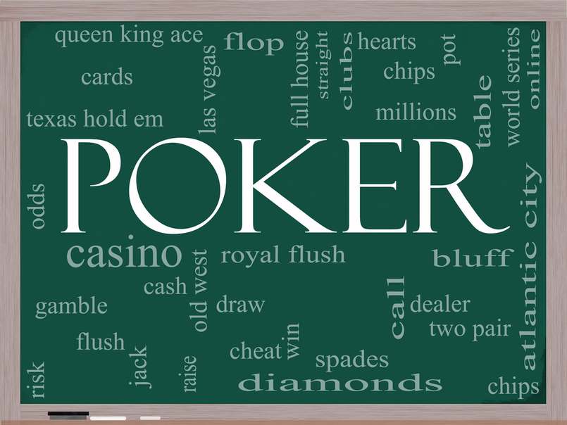 Poker trò chơi có rất nhiều thuật ngữ chuyên môn